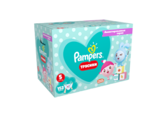 Подгузники-трусики Pampers Pants Малышарики Junior (12-17 кг), 152 шт.