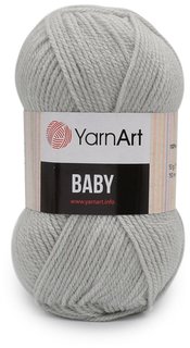 Пряжа YarnArt 372023 Baby 855 серый