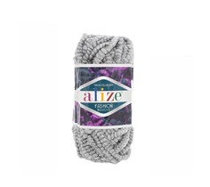 Пряжа Alize 499316 Fashion boucle 21 серый