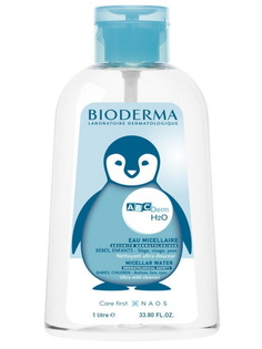 Мицеллярная вода Bioderma АВСДерм Н2О 1000 мл