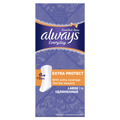 Прокладки always ежедневные Large Single 16шт