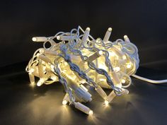 Световая гирлянда новогодняя RichLED RL_RL-S10C-24V-RW_WW 10 м белый теплый