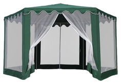 Садовый шатер Afina AFM-1048H Green 200 х 200 см