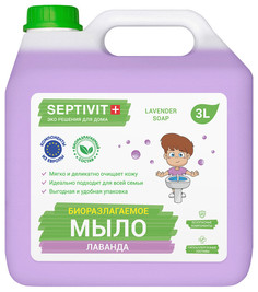 Жидкое мыло для рук Лаванда Septivit Premium 3л