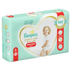 Трусики-подгузники Pampers PremiumCare Pants ExtraLarge, р. 6, 15+ кг, 42 шт 81755789