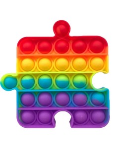 Игрушка-антистресс Pop it Пазл, 11х11 см No Brand