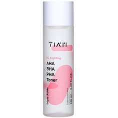 Очищающий кислотный тонер для проблемной кожи TIAM AC Fighting AHA BHA PHA Toner, 180 мл.