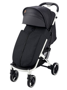 Прогулочная коляска Dearest 818 Plus Yoya Premium Set White Black с накидкой на ножки