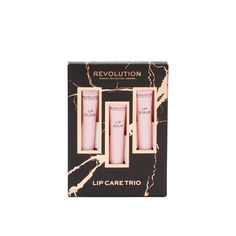Набор для макияжа губ Revolution Makeup бальзам, скраб и блеск Lip Care Trio