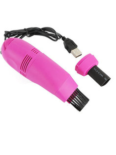 Мини пылесос для клавиатуры USB Pink Markethot