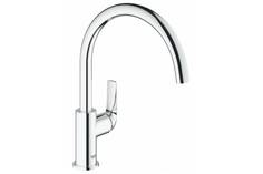 31536001 BauCurve Смеситель для кухни, высокий излив, хром Grohe