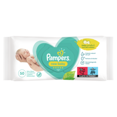 Салфетки влажные Pampers New baby детские 50шт