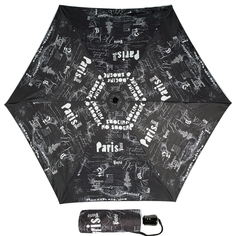 Зонт складной женский автоматический Jean Paul Gaultier 1313-OC noir