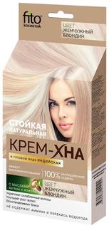 Краска для волос Фитокосметик Крем-Хна Индийская в готовом виде Жемчужный блондин Fitoкосметик