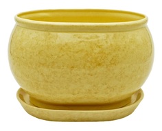 Горшок для цветов Котовская керамика бежевый