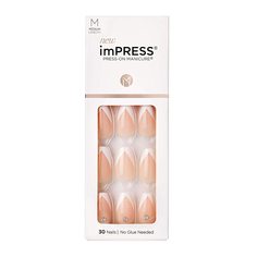 Kiss Impress Color Press-On Manicure False Nails So French