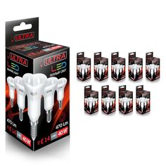 Светодиодная Лампочка Ultra Led R50 5W E14 3000K, комплект 10 шт.