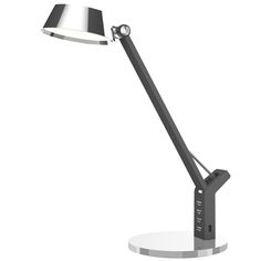 Лампа настольная светодиодная с USB зарядкой Ultra Led TL 706 Silver