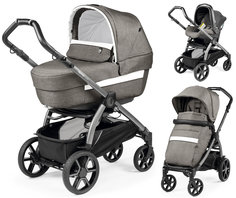 Коляска 3 в 1 Peg Perego Book City Grey