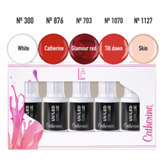 Коллекция цветных глосс-гелей Catherine Wellvet Toenail № 3