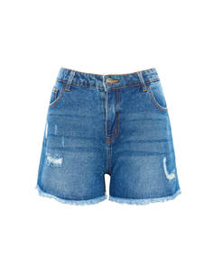 Шорты женские Incity 1.1.1.20.01.08.00426/000040 синие W28/L32