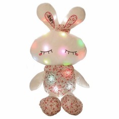 Мягкая игрушка-ночник BABYLIGHT Заяц 85 см со светом и звуком