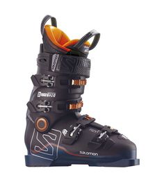 Горнолыжные ботинки Salomon X Max 120 2018, black/petrol black/orange, 24.5