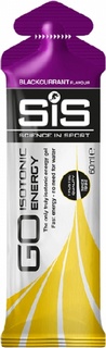 Гель углеводный SIS Go Isotonic Gel, Черная смородина, 60мл Science in Sport