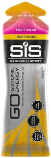 Гель энергетический углеводный SIS Go Isotonic Gel, Фруктовый салат, 60мл Science in Sport