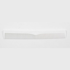 Zinger, Расческа силиконовая Professional Combs, белая, 175 мм
