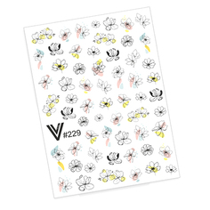 Слайдер-дизайн Vogue Nails для ногтей №229