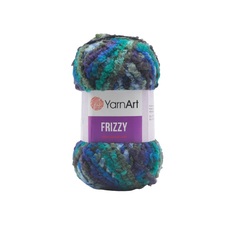 Пряжа YarnArt 7733923_00004 Frizzy 418 сине-изумрудный