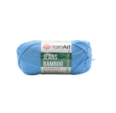 Пряжа YarnArt 7733924_00005 Jeans bamboo 122 голубой