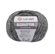 Пряжа YarnArt 7731150_00008 Manhattan 903 серебро