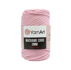 Пряжа YarnArt 7730462_00005 Macrame Cord 3мм 762 холодный розовый