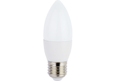 Лампа светодиодная Ecola candle LED 8,0W 220V E27 4000K свеча (композит) 100x37, C7LV80ELC