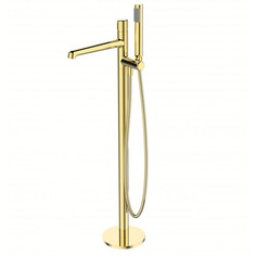 Смеситель BelBagno Uno UNO-FMT-ORO напольный, для ванны, золото