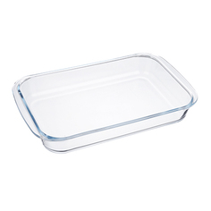 Форма для запекания жаропрочная 2 л SATOSHI, 34х21х5 см, стекло