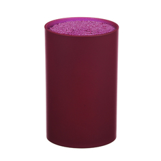 Подставка для ножей SATOSHI, с полипропиленовыми разделителями 9x9x14 см, круглая