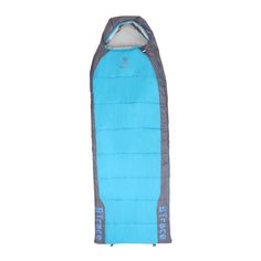 Спальный мешок-одяело BTrace Hover (Ткомфорта +5 +15) (Серый/синий / Справа)