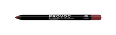 Карандаш для губ PROVOC Smolder № 36 Красно-малиновый