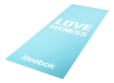 Коврик для фитнеса Reebok Love blue 173 см, 4 мм