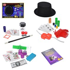 ИГРОЛЕНД Игра настольная Набор 16 фокусов, PP, бумага, 42х29х11см