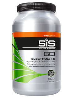 Напиток углеводный с электролитами в порошке SiS, GO ELECTROLYTE, 1.6кг (Апельсин)