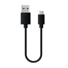 Дата-кабель Deppa USB-A - USB-C, USB 2.0, 2.4A, 1.2м, черный