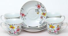 Чайный сервиз 129-20022 Olaff "ОТТАВА" 230мл. 8пр. керам.(х8)