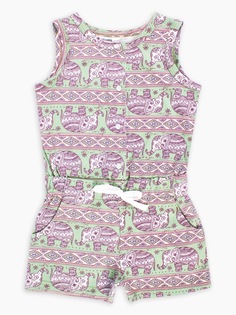 Полукомбинезон детский Веселый малыш Цейлон цв. разноцветный р. 98