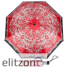 Зонт складной женский автоматический Ferre 300-OC design red Ferre