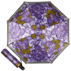 Зонт складной женский автоматический Ferre 358-OC фиолетовый Ferre