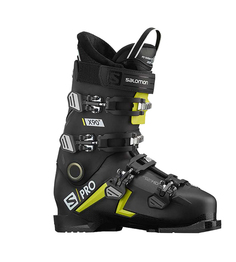 Горнолыжные ботинки Salomon S/Pro 90 X CS Black/Acid Green (20/21) (29.5)